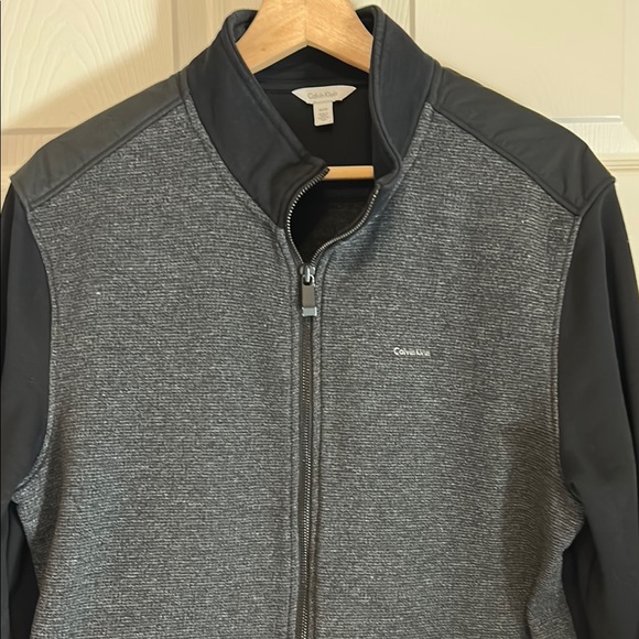 Calvin Klein Other - 🍄SALE Calvin Klein Medium Men's Gray & Black Full-Zip Jacket